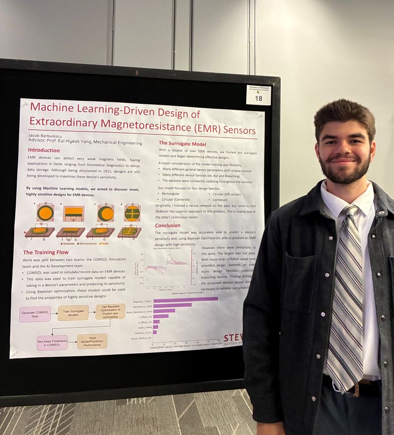 Me presenting at the symposium